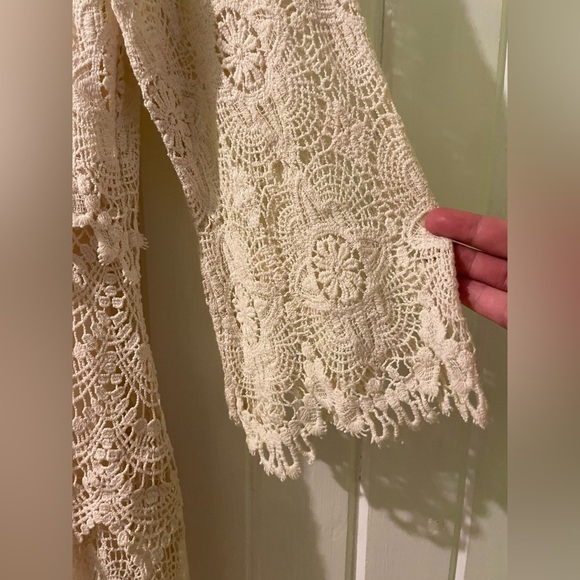 Cristina crocheted lace tunic-small NWT - Picture 5 of 9